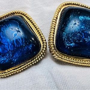 Kenneth Jay Lane “Caprianti” Clip earrings